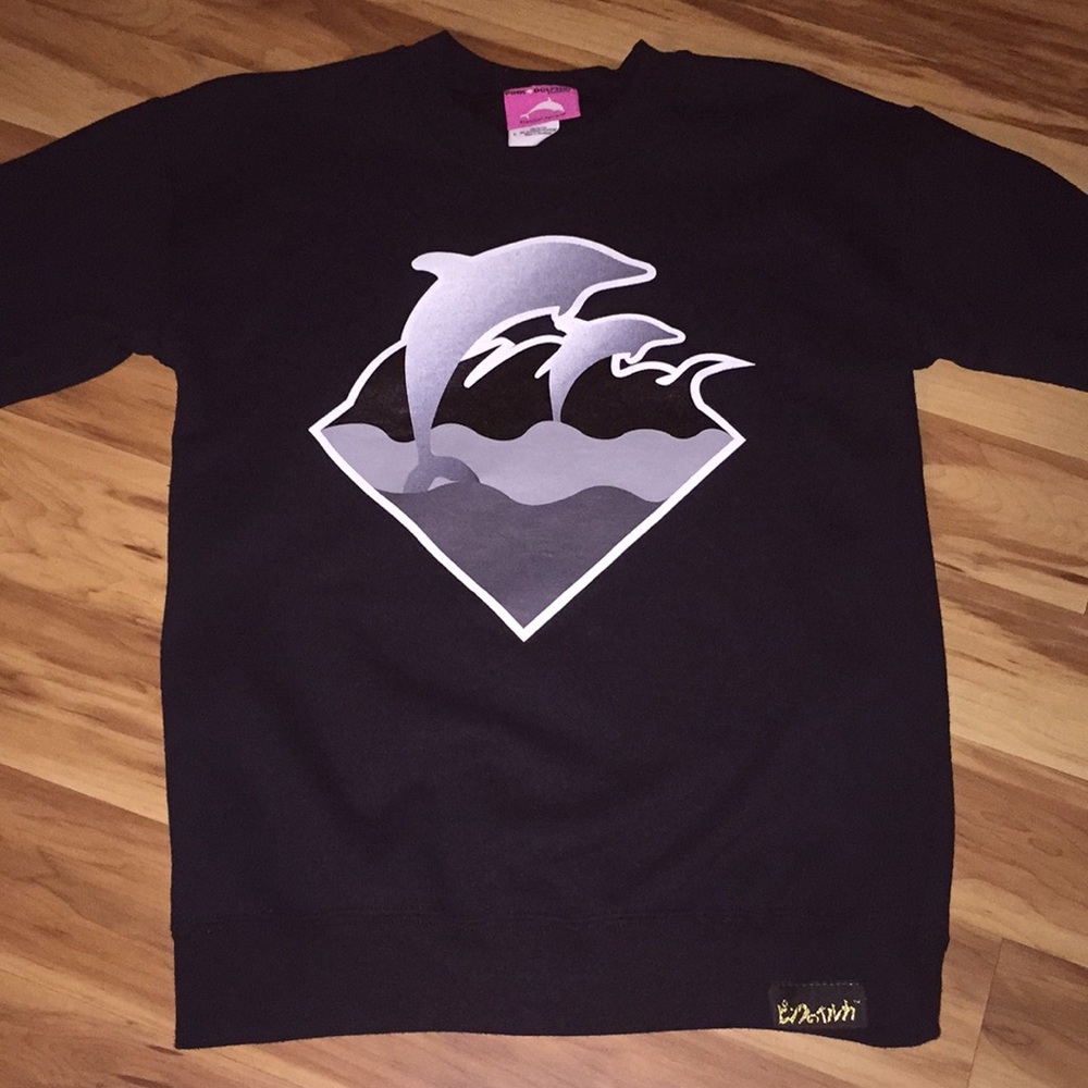 VERY RARE 2012 Pink Dolphin sweater SIZE:small